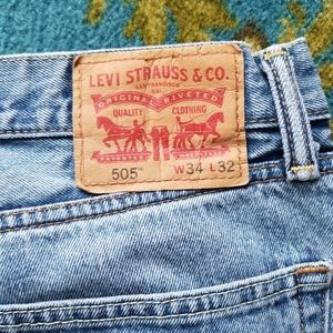Men's Levi 505 Jeans